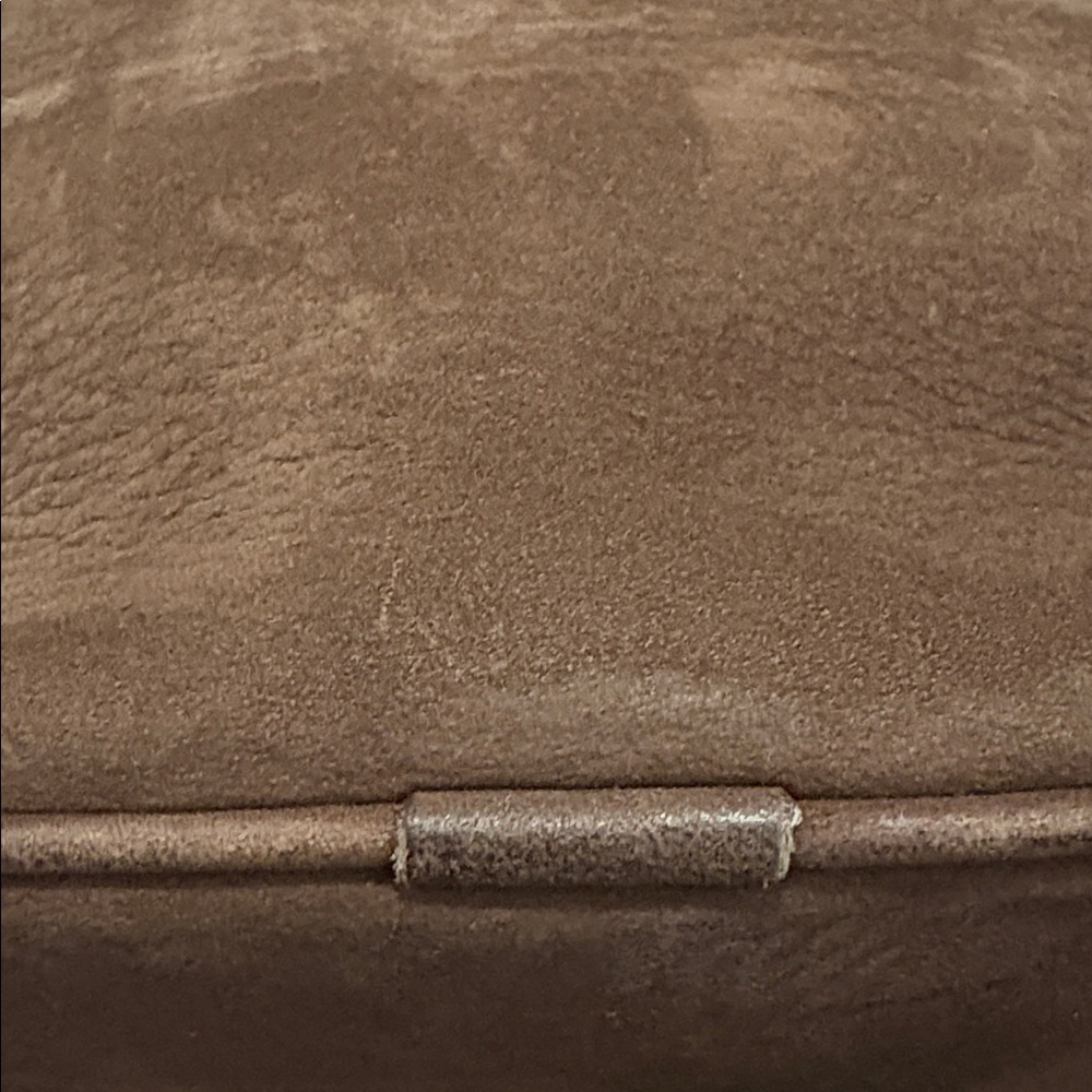Coach Brown suede bucket crossbody bag with adjustable strap - Picture 4 of 9